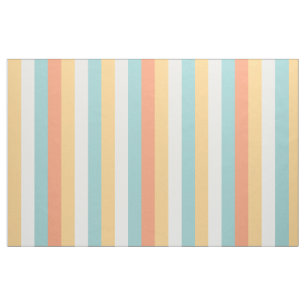 Summer Color Vertical Stripes Pattern Fabric Stof