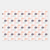 Summer colorful pineapple fruit pattern inpakpapier vel (Voorkant)