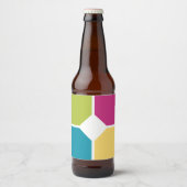 SUMMER COLORS Quadrans Optionele MONOGRAM Bier Etiket (Voorkant)