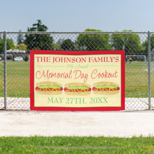 Summer Cookout Picnic Maine Red Snapper Hotdog ME Spandoek (Insitu)