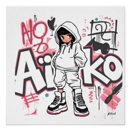 Summer Cool Bae ~ AiKo Kids Perfect Poster (Voorkant)