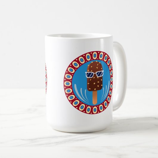 summer cool koffiemok (Voorkant rechts)