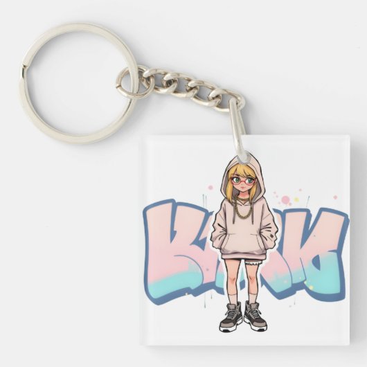 Summer Cool Lisa ~ AiKo Kids Sleutelhanger (voorkant)