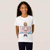 Summer Cool Lisa ~ AiKo Kids T-shirt (Voorkant volledig)
