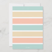 Summer Cool | Uitnodiging van Ice Cream Beach (Achterkant)