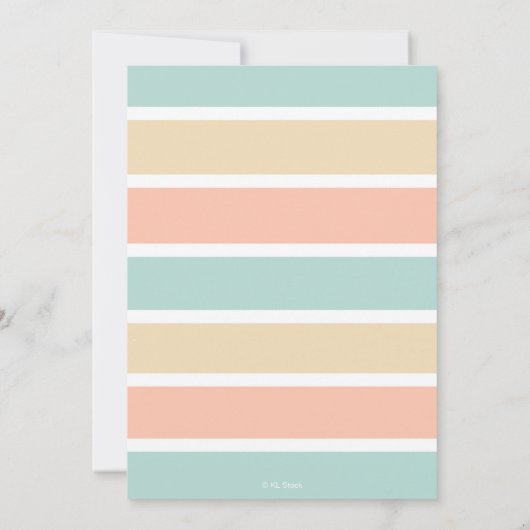 Summer Cool | Uitnodiging van Ice Cream Beach (Achterkant)