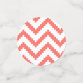 Summer Coral Aztec Chevron Confetti (Kleine voorkant)