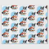 Summer Corgi Cadeaupapier (Vlak)