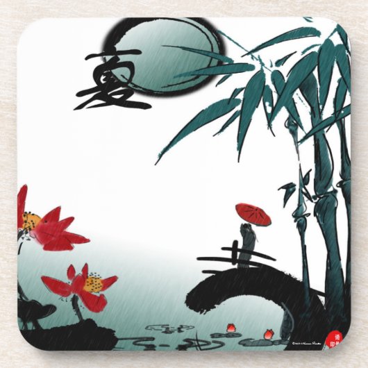 Summer Cork Onderzetter (Voorkant)