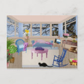 Summer Cottage briefkaart (Voorkant)