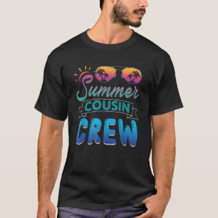Summer Cousin Crew Beach Cruise Zonnebril Family T-shirt
