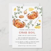 Summer Crab Boil | Lage boksenkorting Kaart (Voorkant)