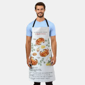 Summer Crab Boil | Recipe Heirloom Apron Schort (Gedragen)