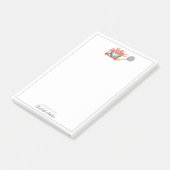 Summer Crawfish Boil Family Cookout Reunion Custom Post-it® Notes (Schuin)