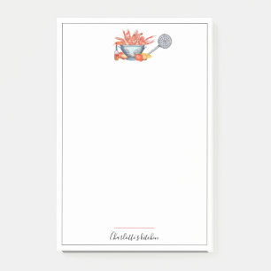 Summer Crawfish Boil Family Cookout Reunion Custom Post-it® Notes