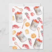 Summer crawfish boil-uitnodiging kaart (Achterkant)