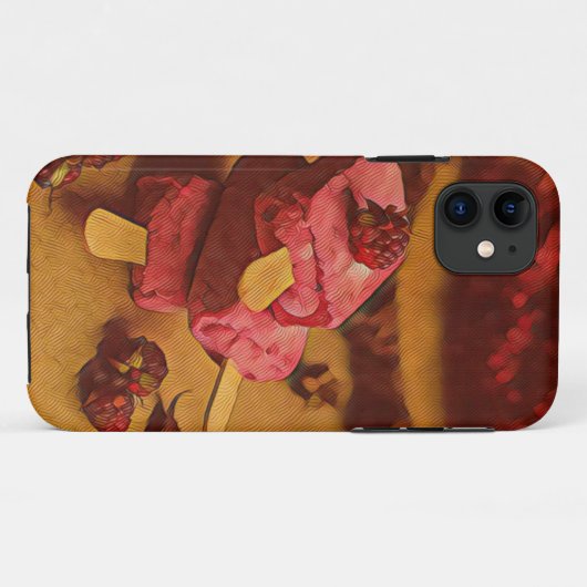 Summer Cream lovers Case-Mate iPhone Case (Achterkant (horizontaal))