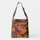 Summer Cream lovers Crossbody Tas (Achterkant)