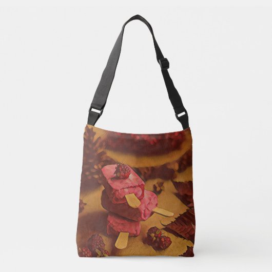 Summer Cream lovers Crossbody Tas (Voorkant)