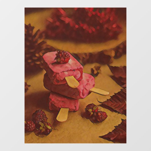 Summer Cream lovers Raamsticker (Vel)