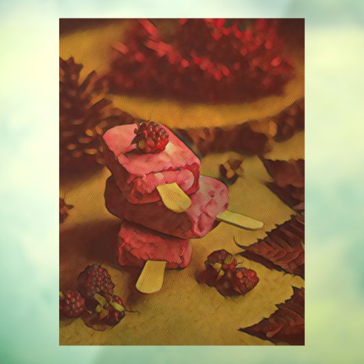 Summer Cream lovers Raamsticker (Vel 3)