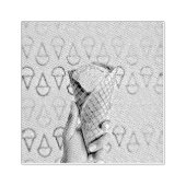 Summer Cream lovers Rubberstempel (Afrduk)
