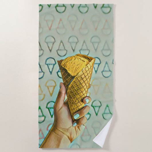Summer Cream lovers Strandlaken (Voorkant)