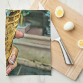 Summer Cream lovers Theedoek (Quarter Fold)