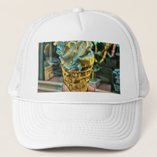 Summer Cream lovers Trucker Pet