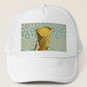 Summer Cream lovers Trucker Pet (Voorkant)