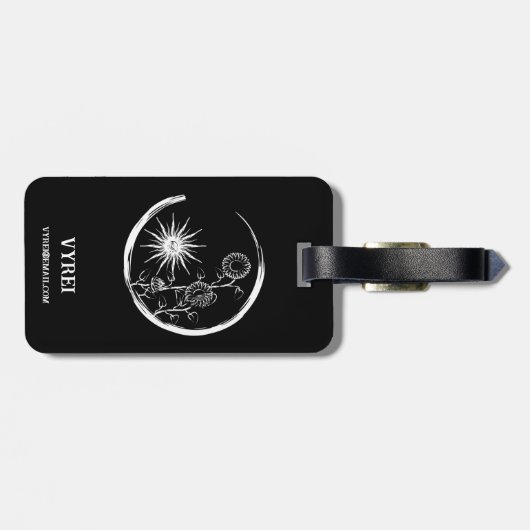 Summer Crest Bagagelabel (Achterkant horizontaal)