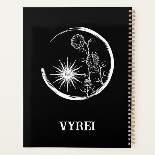 Summer Crest Planner (Achterkant)