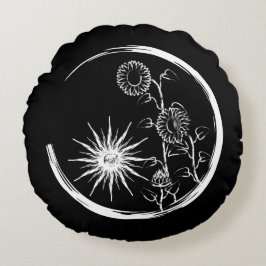 Summer Crest Rond Kussen