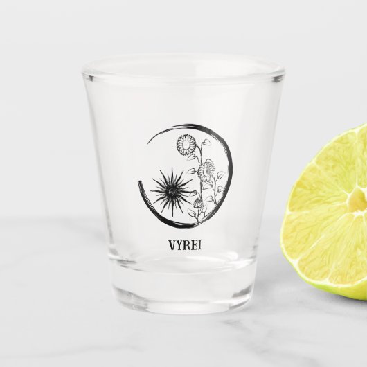 Summer Crest Shot Glas (Voorkant)