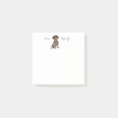 Summer Dachshund Post-it® Notes (Voorkant)