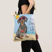Summer Dachshund Tote Bag (Dichtbij)