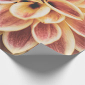 Summer Dahlia Flower (Floral Art) Cadeaupapier (Hoek)