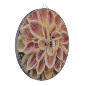 Summer Dahlia Flower (Floral Art) Dartbord (Voorkant Links)