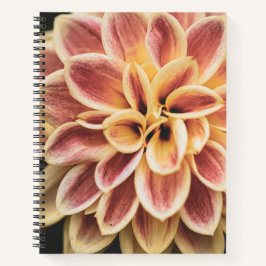 Summer Dahlia Flower (Floral Art) Notitieboek