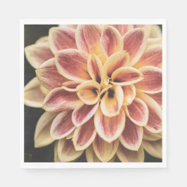 Summer Dahlia Flower (Floral Art) Servet
