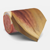 Summer Dahlia Flower (Floral Art) Stropdas (Opgerold)