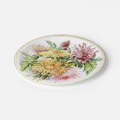 Summer Dahlias Paper Borden Papieren Bordje (Gekanteld)