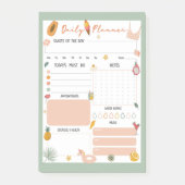 Summer Daily Planner Notepad  Post-it® Notes (Voorkant)