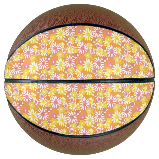 Summer Daisies Basketball Basketbal (Voorkant)
