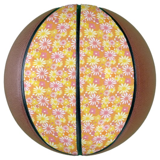 Summer Daisies Basketball Basketbal (Verticaal)