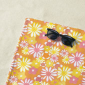 Summer Daisies Beach Towel Strandlaken (In situ)