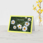 Summer Daisies Birthday Kaart (Gele Bloem)