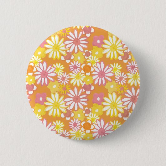 Summer Daisies Button (Voorkant)