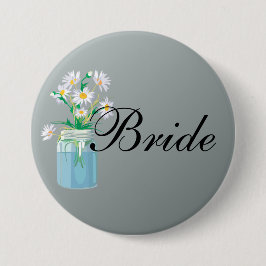 Summer Daisies Button
