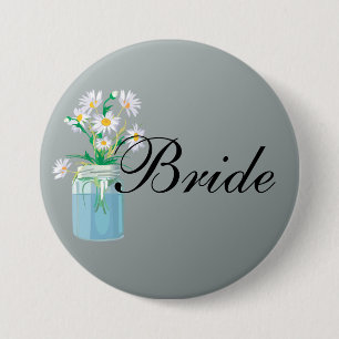 Summer Daisies Button